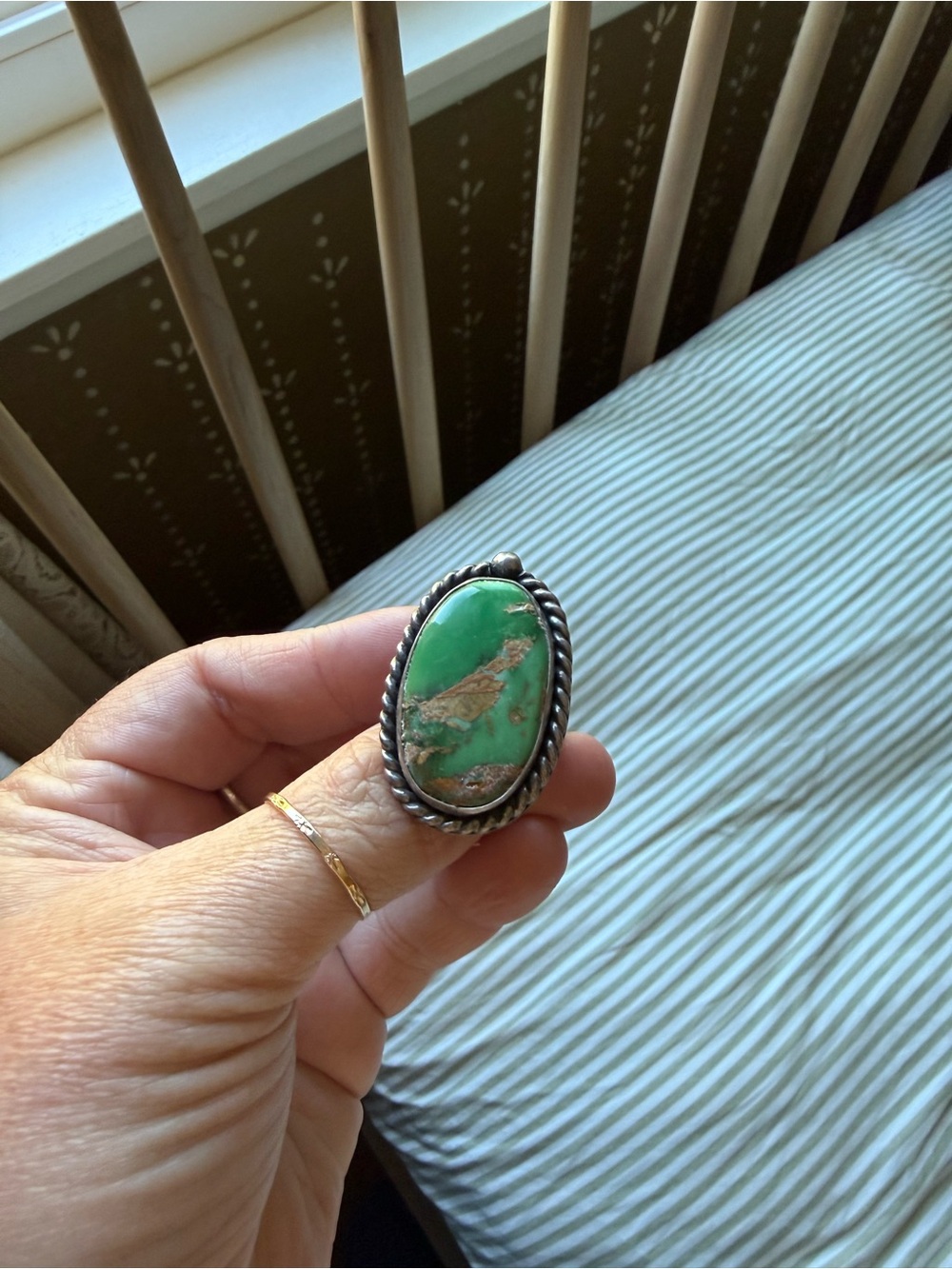 Massive✨ Royston 🩵 turquoise ring - Picture 5 of 9